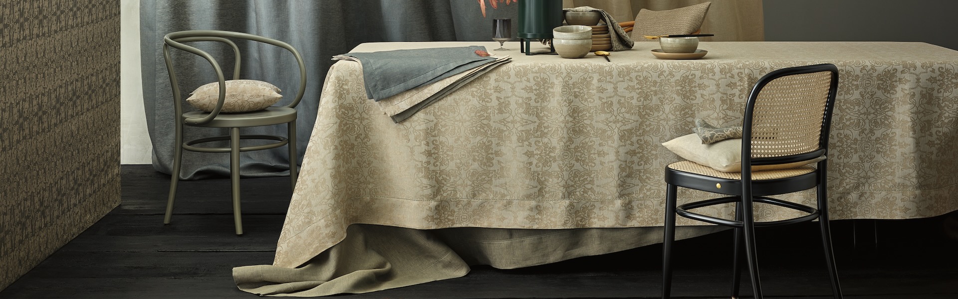 Leitner Tischdecke Mariage leinen